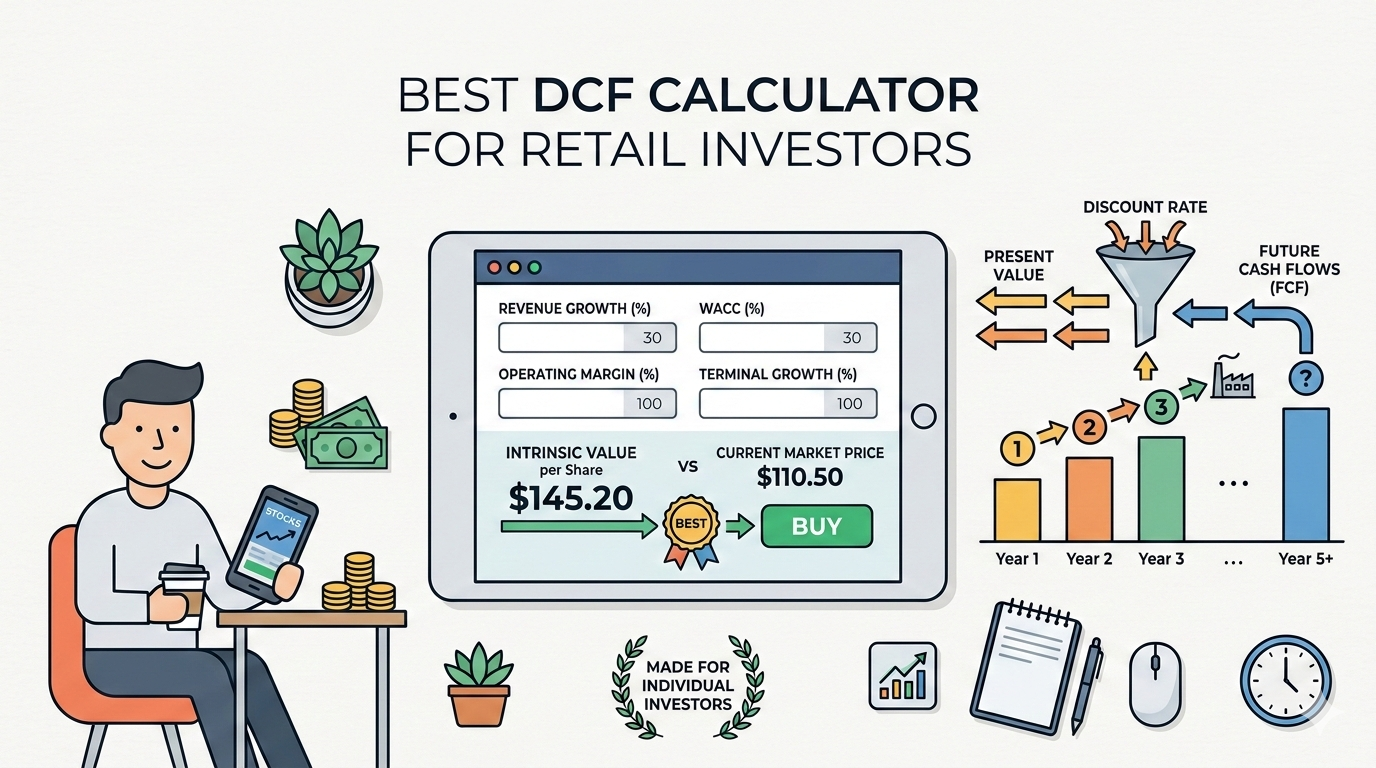 Best DCF Calculator for Retail Investors